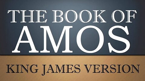 The Book of Amos