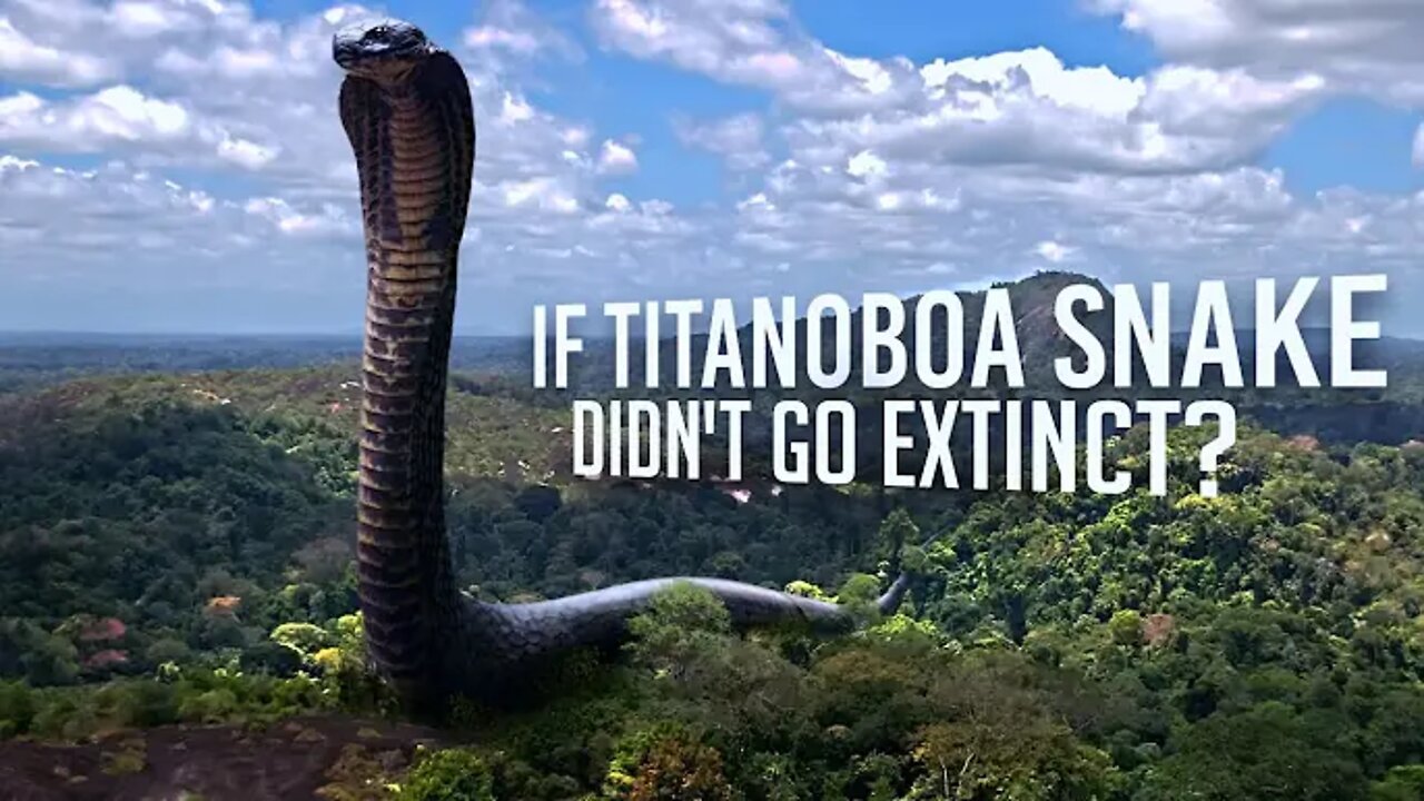 What if titanoboa snake didn't extinct?