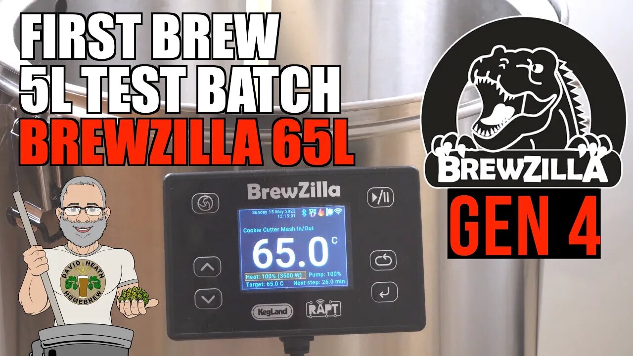 BREWZILLA 65 GEN 4 FIRST BREW EXPERIENCE: MINIMUM BATCH SIZE