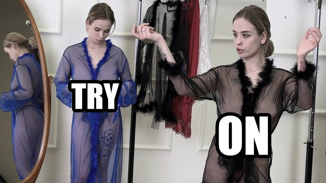 TINY ROBES🔥 Try on Haul