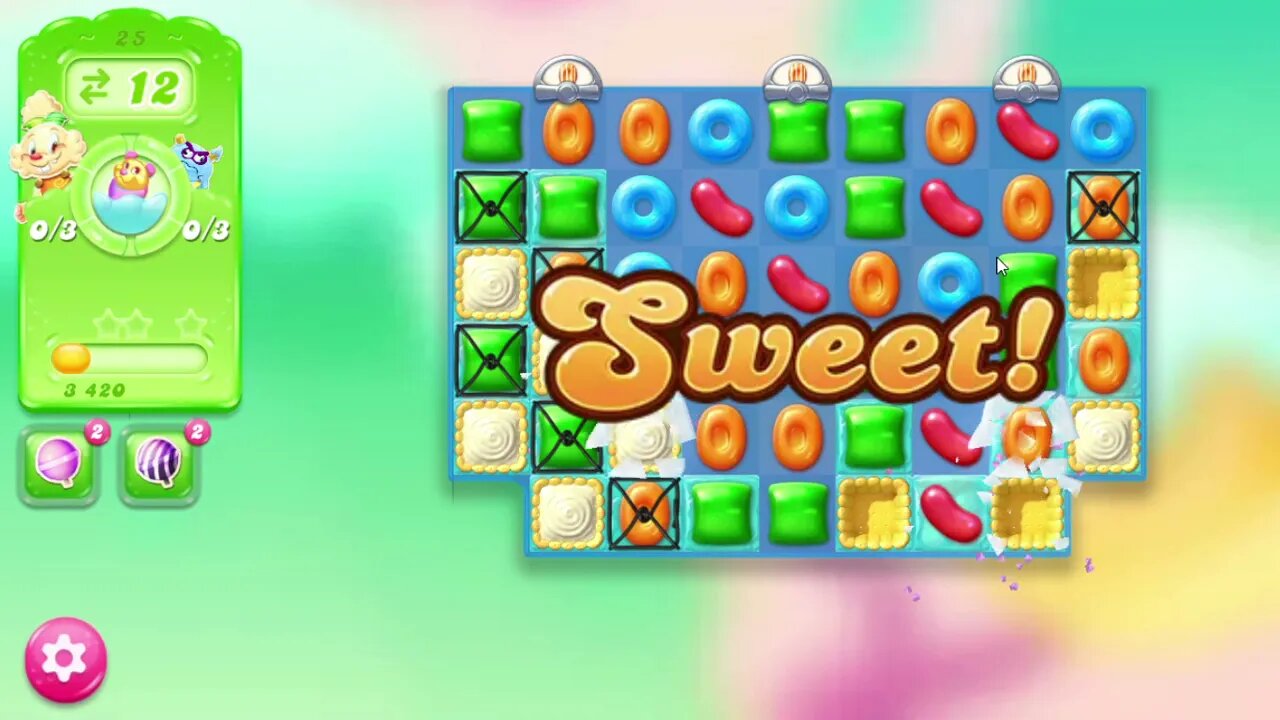 Candy Crush Jelly Saga Level 25