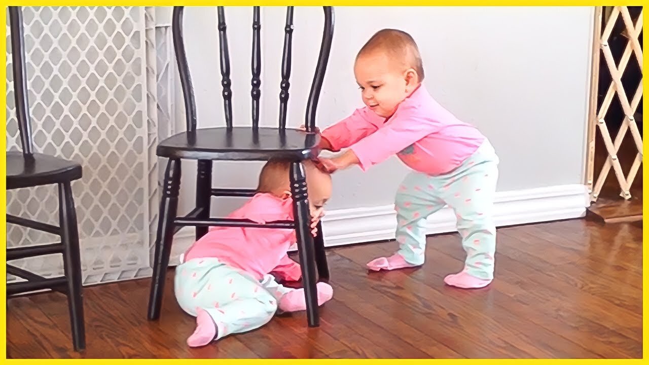 Best Videos Of Funny Twin Babies Compilation __ 5-Minute Fails