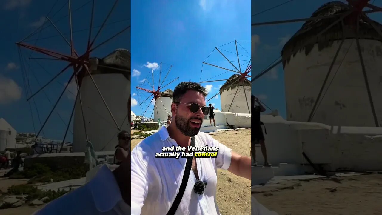 The Centuries-Old Windmills of Mykonos