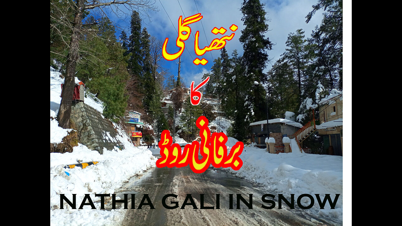 Nathia Gali traveling in snow