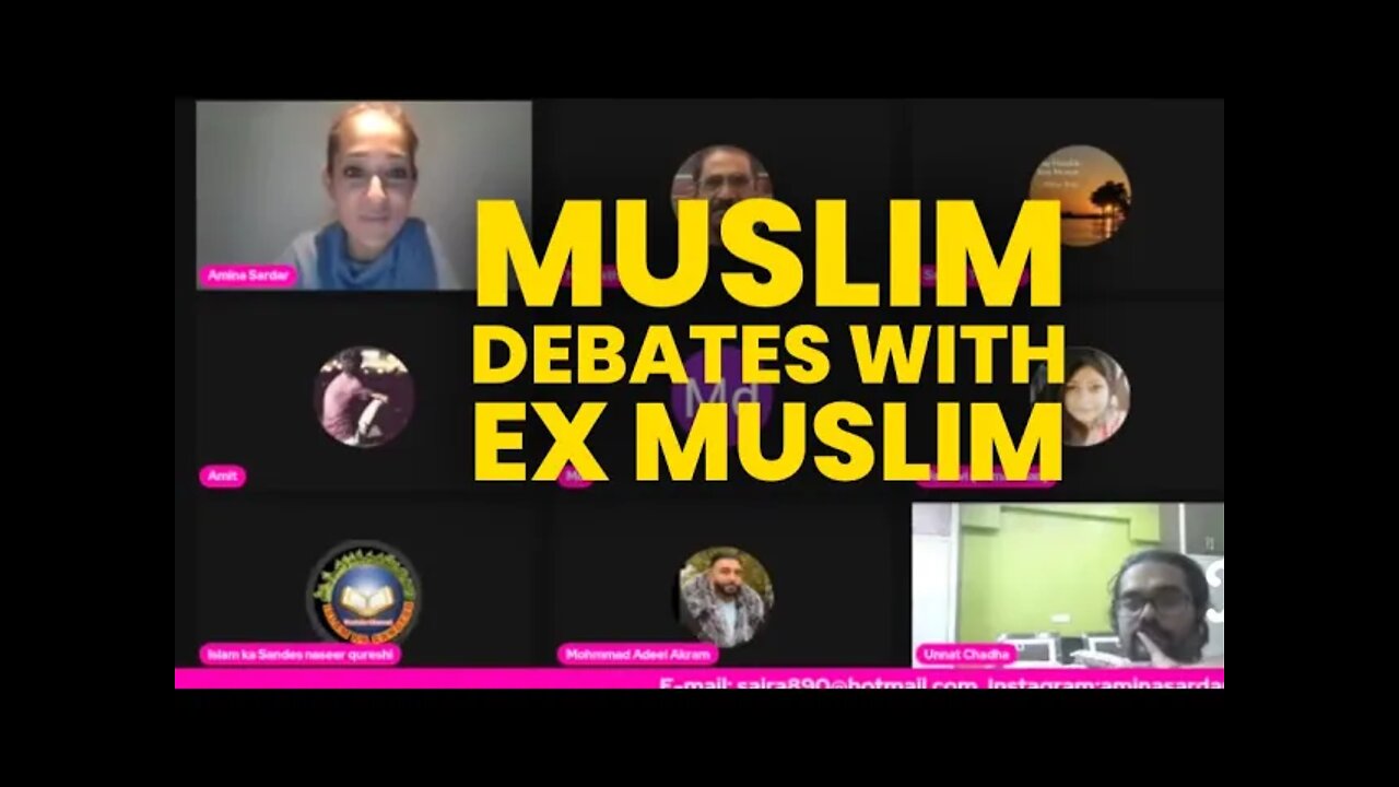 Muslim Adeel debates with Ex muslim amina " you need to knmow arabic to understand quran "