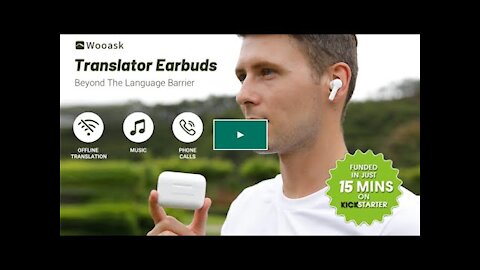 Wooask: 3-in-1 Offline Translation & Bluetooth Earbuds | World Top New Technologies