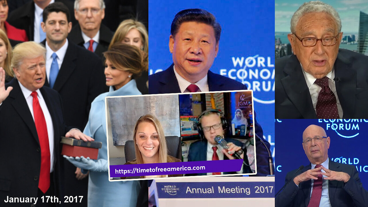 Julie Green | On Jan. 17th 2017 President Trump Was Sworn In As the 45th President of the U.S., China's President Xi Jinping Delivered A Keynote At the World Economic Forum & Klaus Schwab Said, "We Can Create a New World Order."