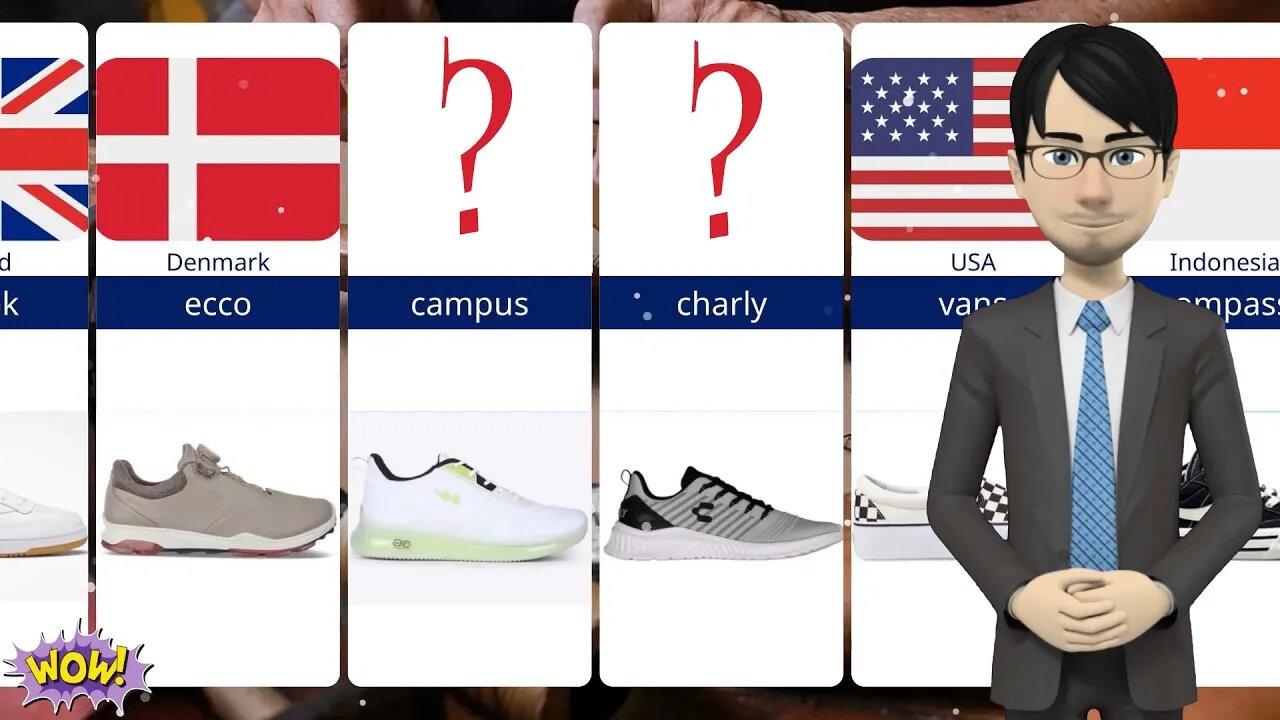 Shoes Brands From Different Countries