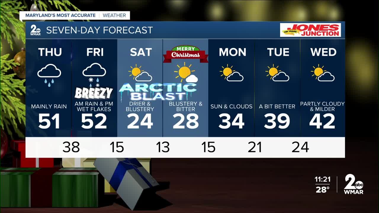 WMAR-2 News Patrick Pete Thursday night weather