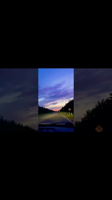 Timelapse drive through Brackley Beach