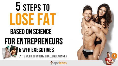 5 Steps to Lose Fat, Based on Science, for Enterpreneurs Working from Home in 2025