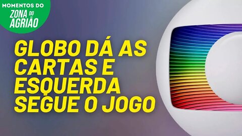 Parte da esquerda só faz campanha quando a Globo está dentro | Momentos do Na Zona do Agrião