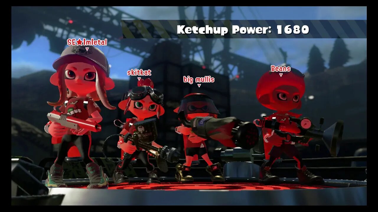 Splatoon 2 - Splatfest Comeback Special: Mayo vs. Ketchup Rematch - Pro Battles (Team Ketchup, US)