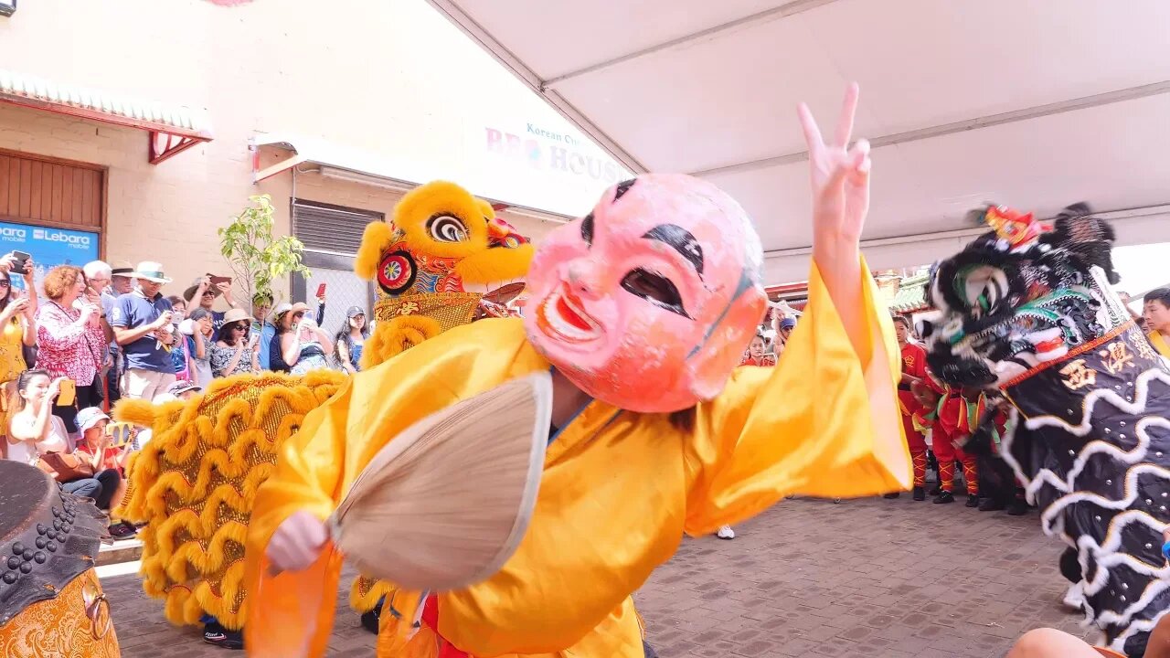Lion Dance China Town CNY Chinese New Year Northbridge Perth Western Australia