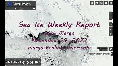 Sea Ice Weekly Report with Margo (Nov. 29, 2023)