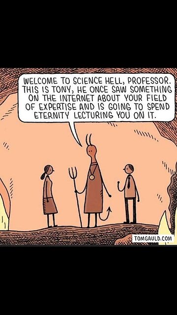 Science Hell #memes #silly #funny #heavenandhell #badscience #eternal