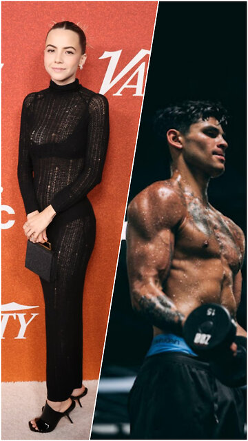 Ryan Garcia training with Bobbi Althoff