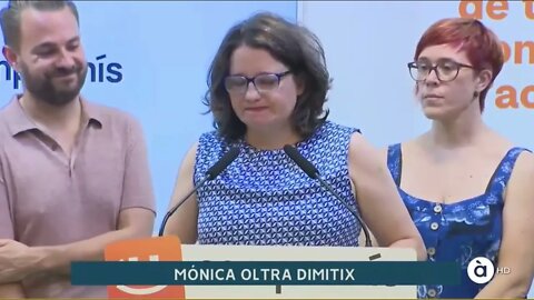 Dimisión de Mónica Oltra