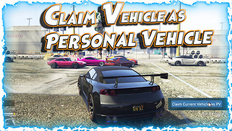 GTA V Online 1.69 Claim Vehicle as Personal Vehicle Script for Yim Mod Menu