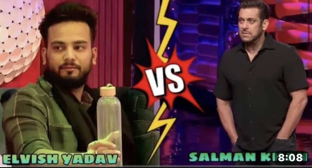 Omh😱 elvish vs salman khan ?? Who has more power 💪🏻🤬