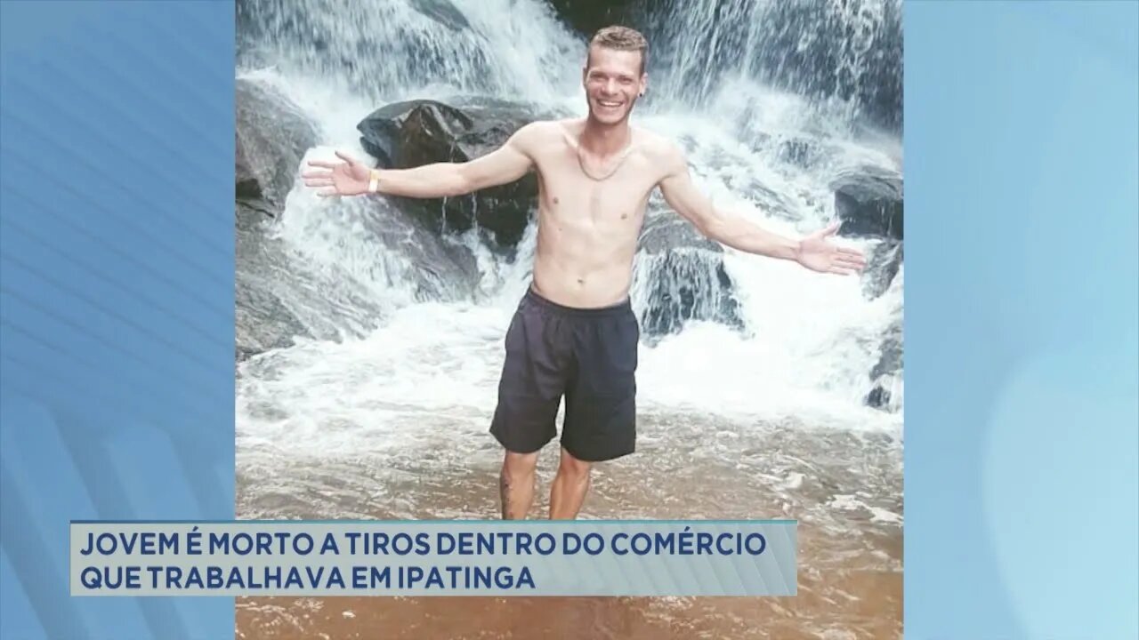 Jovem é morto a tiros dentro do comércio que trabalhava em Ipatinga