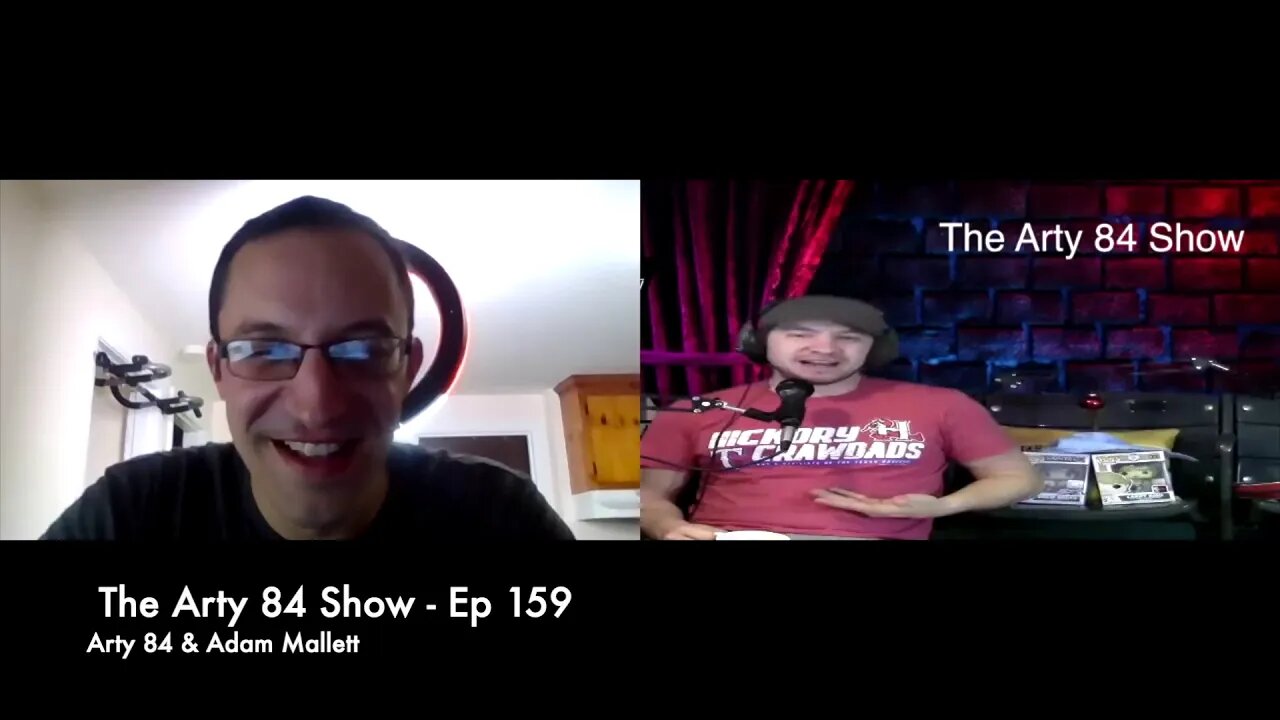 Arty 84 and Adam Mallett on The Arty 84 Show – 2020-12-02 – EP 159