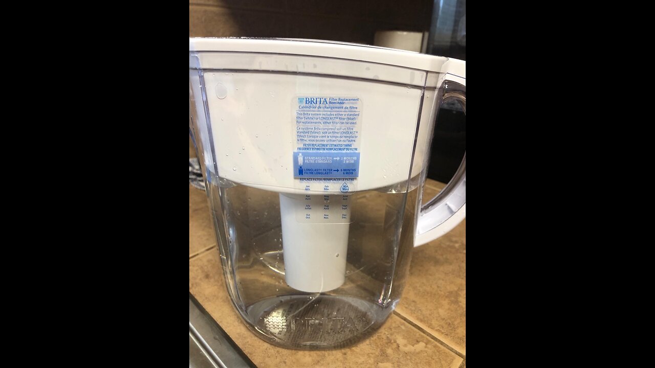 Brita Longlast Everyday Water Filter Pitcher, Large 10 Cup 1 Count, White