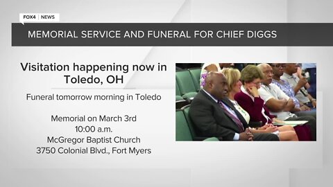 Visitation happening in Toledo, OH for Chief Diggs