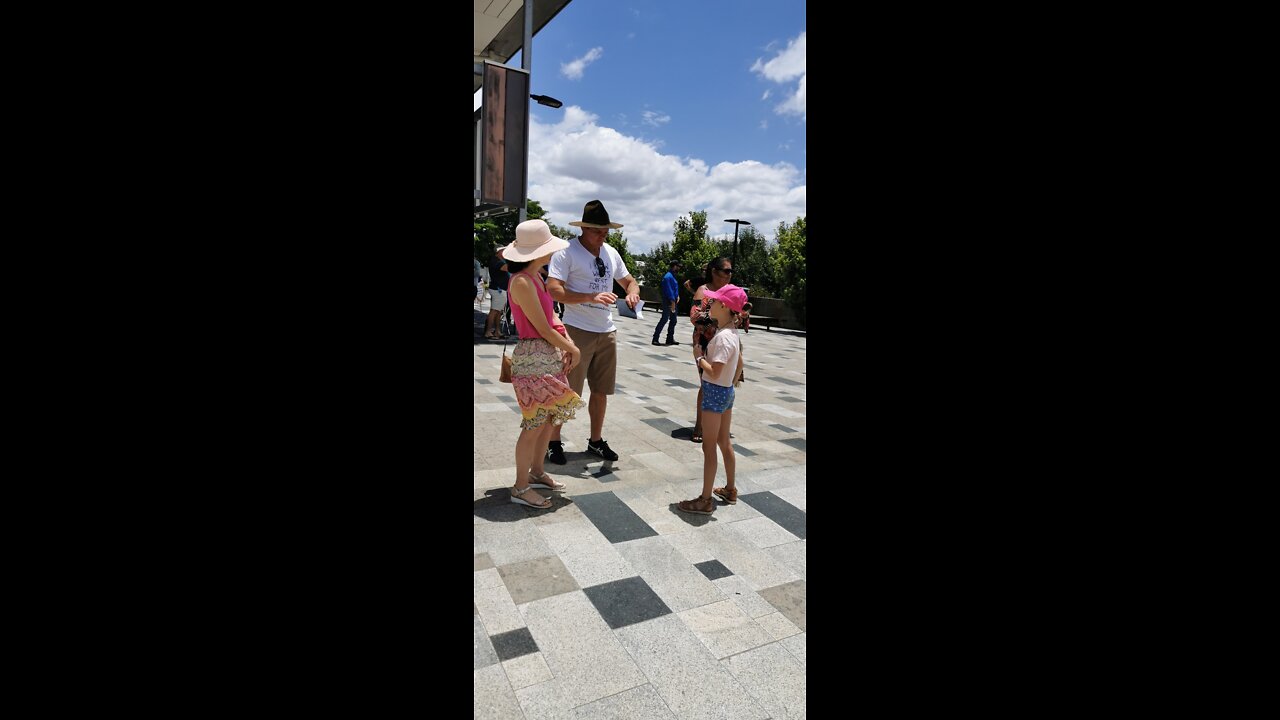 11 year old girl speaks at Toowoomba Reclaim the Line Rally Saturday 15 September 2022