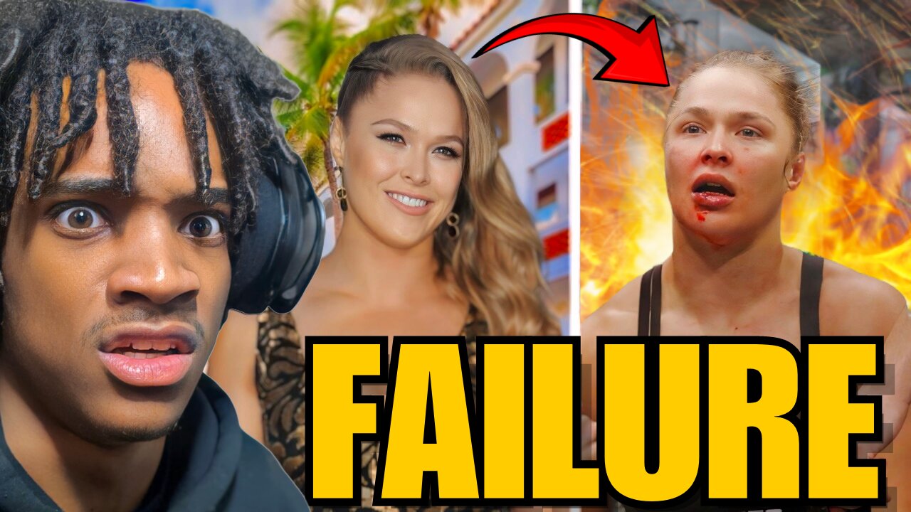 Everyone Is Laughing At Rhonda Rousey's Fall Off!