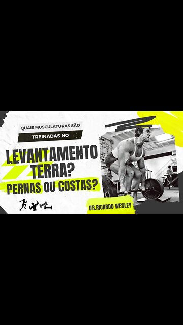 TERRA é para perna ou costas? #hipertrofia #hipertrofiamuscular #terra #costas #pernas #treino