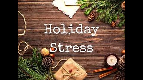 MEDITATE FOR HOLIDAY STRESS!