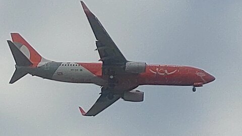 Boeing 737-800 PR-GXI coming from Rio de Janeiro to Fortaleza