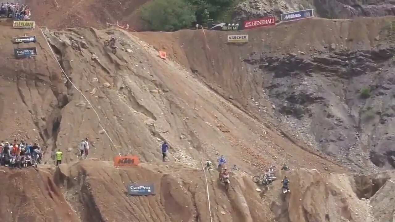 Two stroke motocross mountain racing, an absolute spectacle!3