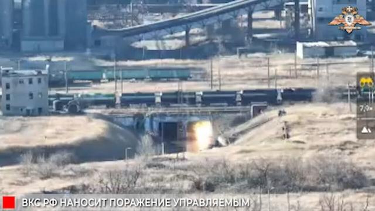 RUSSIA HITS HIDDEN AFU ARMOR IN AKHZ COKE PLANT WITH BETAB-500 BUNKER BUSTER