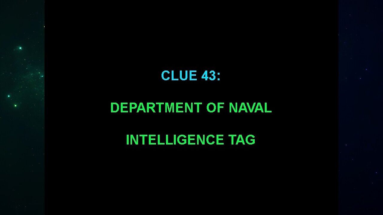 Clue 43 (The "Alien Interview" Video Analysis 2013/2014/2015)