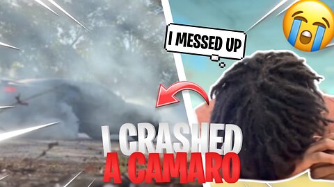 DID I CRASH A CAMARO SS😨(MUST WATCH)‼️