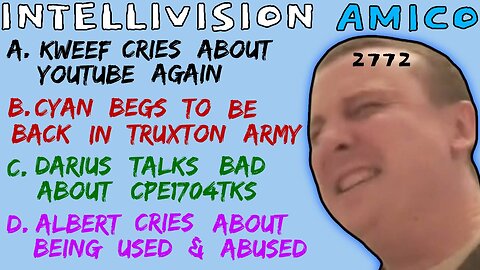 Intellivision Amico Darius Truxton Cries On Stream Yesterday + Voice Clip Examples - 5lotham