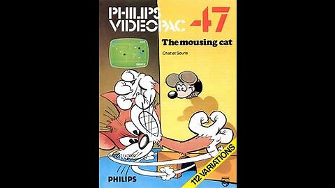 ODYSSEY 2 - VIDEOPAC: THE MOUSING CAT