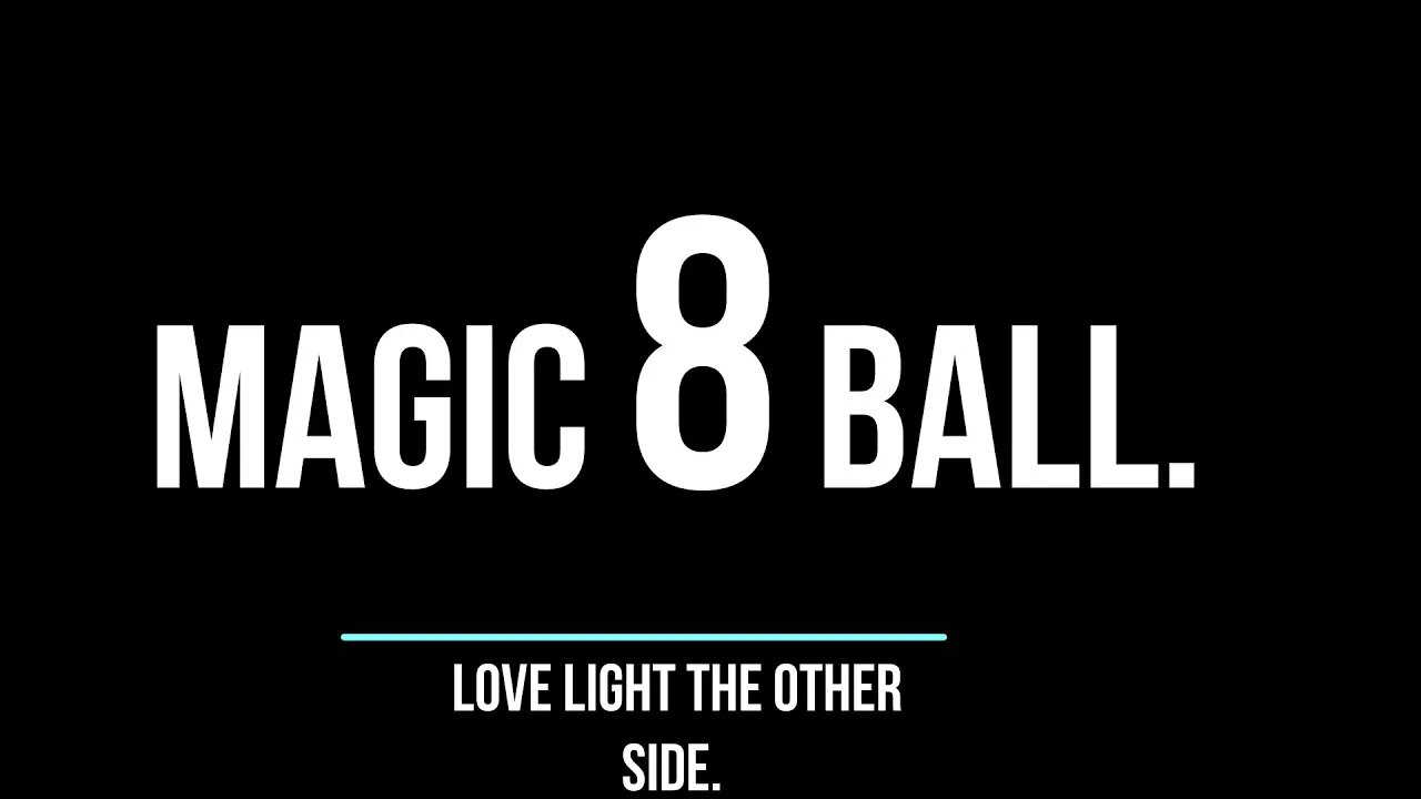 Magic 8 ball