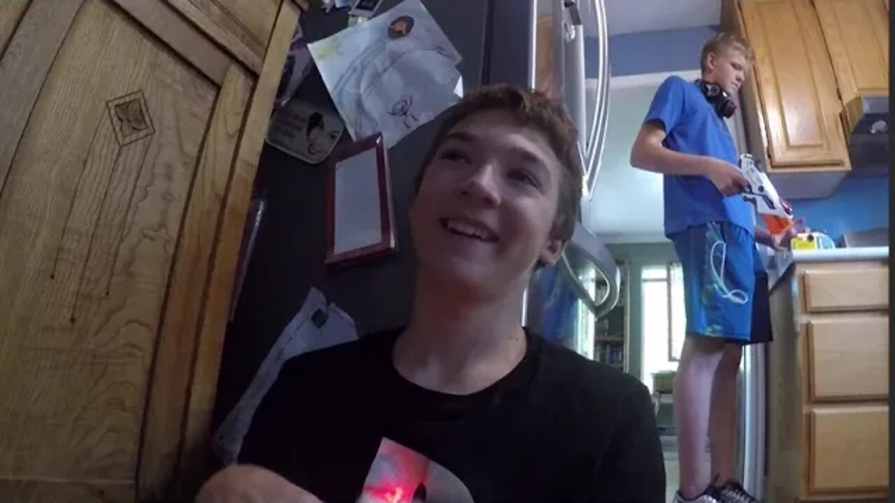 lazer tag with friends