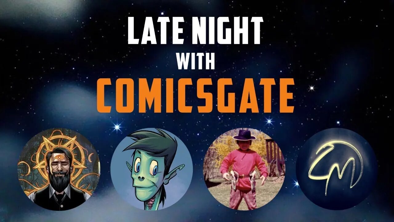 LATE NIGHT with COMICSGATE - feat. Stefani Renee, Rob Muerta, Brian Christgau & Camel Moon