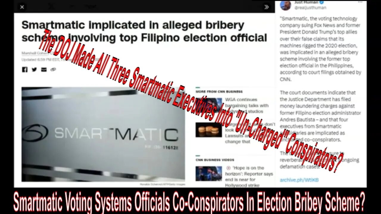 Smartmatic Voting Systems Officials Co-Conspirators In Election Bribey Scheme?