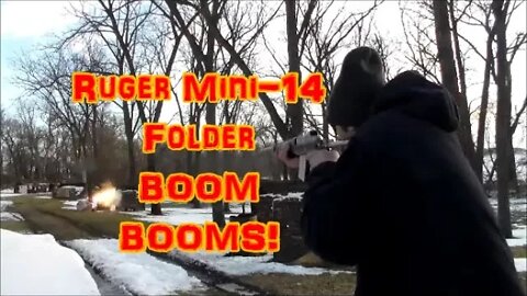 Ruger Mini-14 Folder BOOM BOOMS!