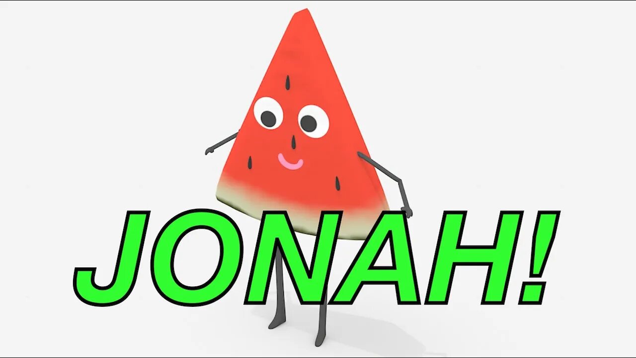 Happy Birthday JONAH! - WATERMELON Birthday Song