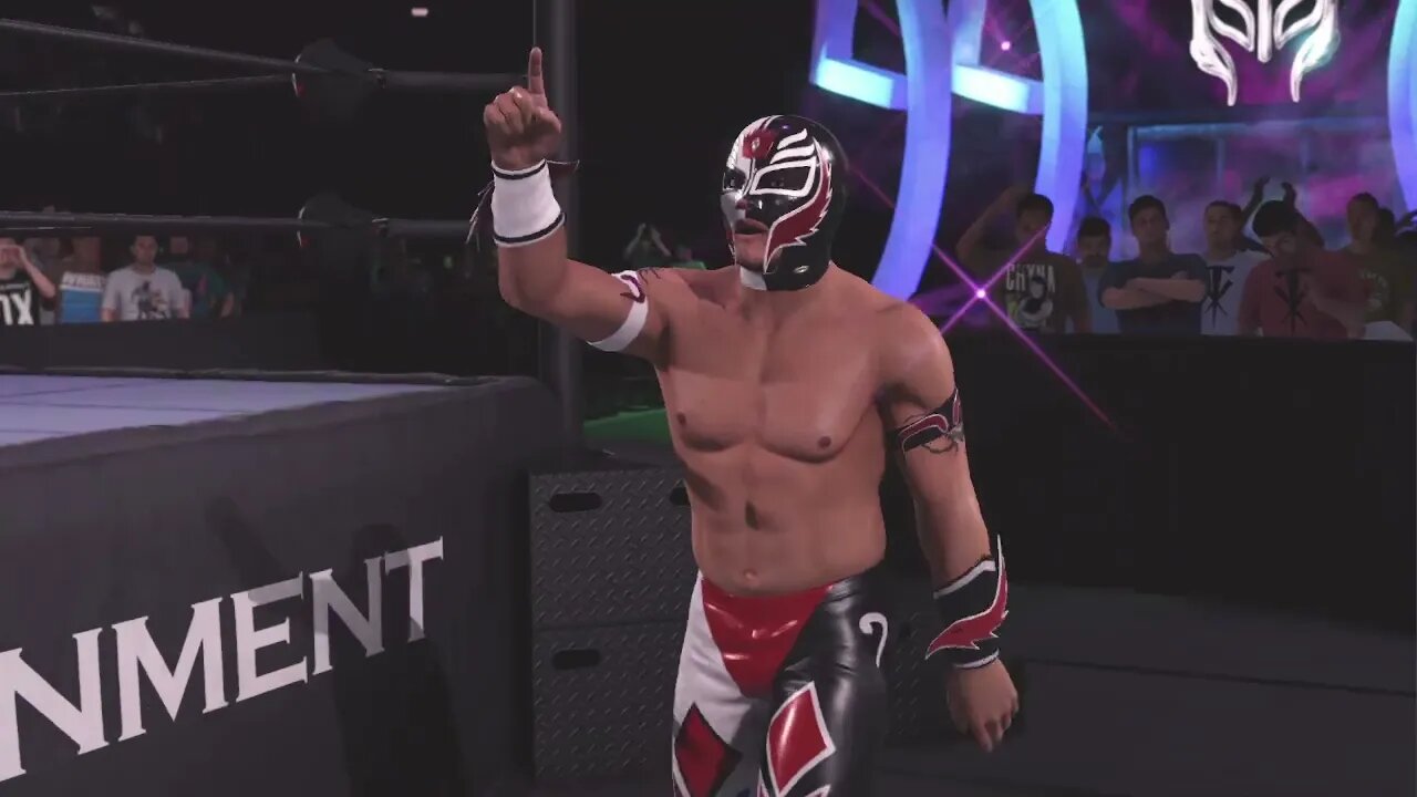 WWE2K23: ALT Rey Mysterio JR Full Entrance!