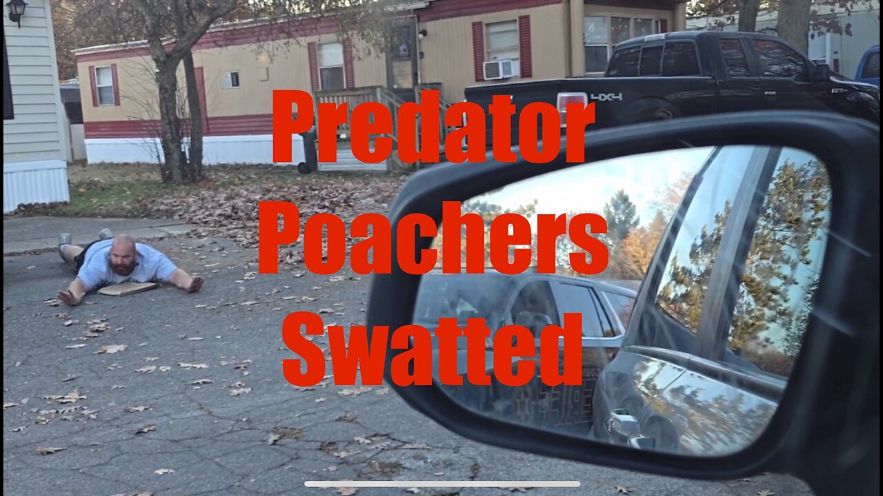 Alex Rosen aka Gordon Flowers Predator Poachers Gets Swatted During Live Catch