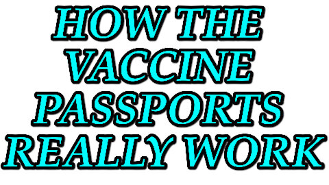 HOW THE VACCINE PASSPORT REALLY WORKS!