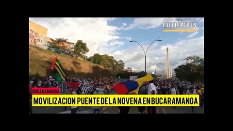 Protesta la tarde de hoy en bucaramanga