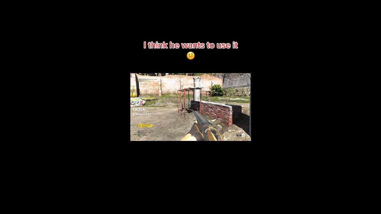 I think he wants to use it 🤨